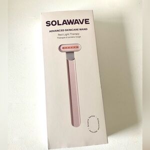 ✨ SOLAWAVE red light microcurrent wand